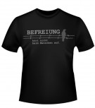 T-Shirt "Befreiung hört nicht beim Menschen auf" Gr. S